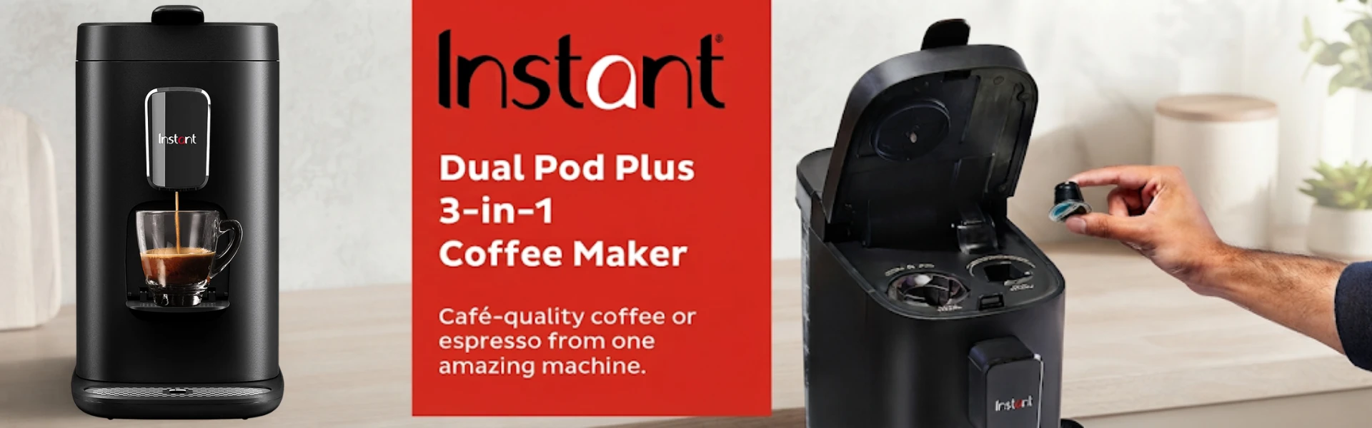 Instant Coffee Maker showcase banner